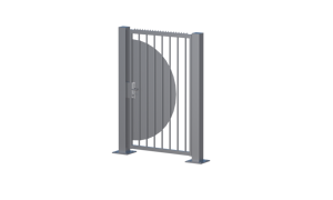 Heracles Emergency gate<br> (1,2 m) on base plate