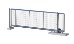 Schuifpoort Argos 7m elec bediend incl. infrarood