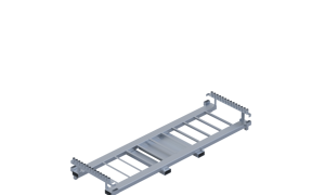 Transport rack-V for <br>30 fences + foot + coupler