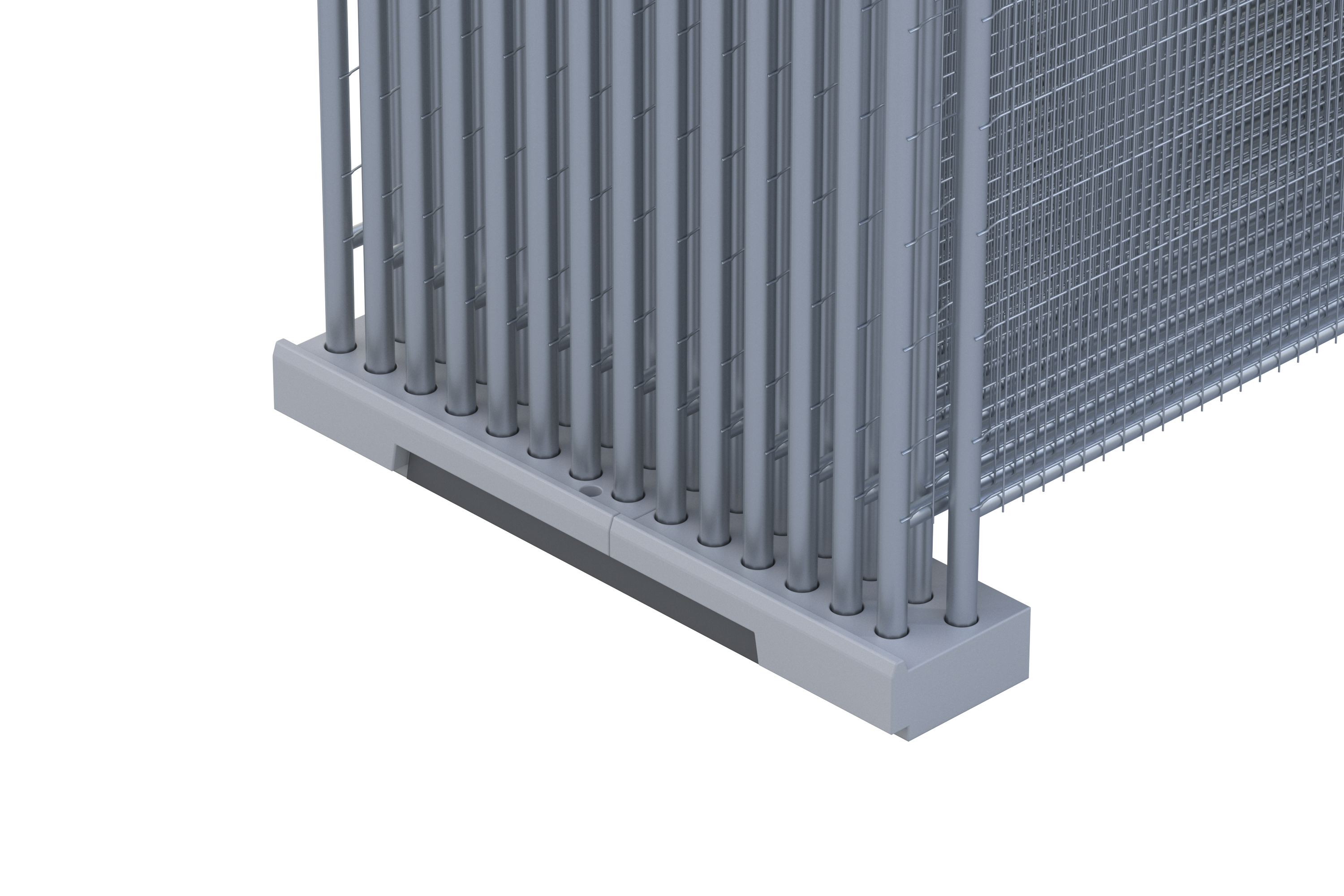 Transport rack PVC for <br>28 fences vertical-2