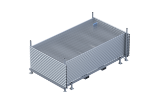 Transportbok-H + 4 buizen (1300 mm)-2