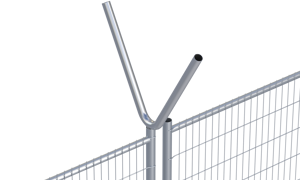 Y-shaped barbed wire holder-2