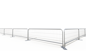Mesh Pedestrian Euro Barrier 3.5m-2